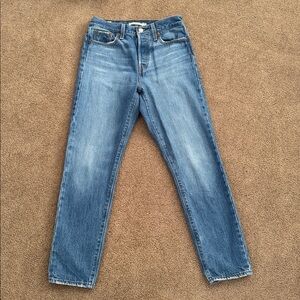 Levi's Wedgie Straight Size 26 - Medium Blue Denim